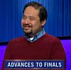 Eugene Huang, today's Jeopardy! winner (for the December 15, 2025 game.)