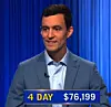 Tristan Williams, today's Jeopardy! winner (for the May 11, 2026 game.)