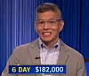 Ben Chan, today's Jeopardy! winner (for the May 17, 2023 game.)