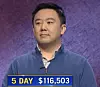 Brian Chang, today's Jeopardy! winner (for the January 25, 2020 game.)