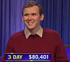 Sean McShane, today's Jeopardy! winner (for the December 14, 2022 game.)