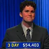 Will Riley, today's Jeopardy! winner (for the December 10, 2025 game.)