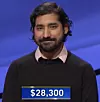 Dave Pai, today's Jeopardy! winner (for the March 11, 2021 game.)