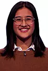 Sophia Weng on Jeopardy!