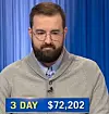 Andrew Hayes, today's Jeopardy! winner (for the November 15-16, 2025 game.)