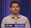 Cris Pannullo, today's Jeopardy! winner (for the November 30, 2022 game.)