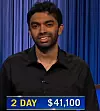Neilesh Vinjamuri, today's Jeopardy! winner (for the July 22, 2024 game.)