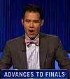Yungsheng Wang, today's Jeopardy! winner (for the December 14, 2023 game.)