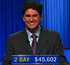 Will Riley, today's Jeopardy! winner (for the December 9, 2025 game.)