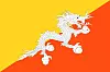 The flag of Bhutan, as asked about during Final Jeopardy! on November 12, 2020.
