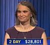 Megan Wachspress, today's Jeopardy! winner (for the June 15, 2022 game.)