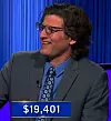 Chris D'Angelo, today's Jeopardy! winner (for the May 20, 2026 game.)