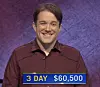 Patrick Hume, today's Jeopardy! winner (for the April 16, 2021 game.)