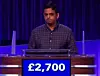 Sree Kanthamneni, today's UK Jeopardy winner (for the March 19, 2025 game.)