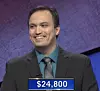 John Focht, today's Jeopardy! winner (for the February 8, 2021 game.)