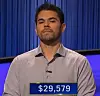 Cris Pannullo, today's Jeopardy! winner (for the September 8, 2023 game.)