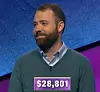 Alex Hookway, today's Jeopardy! winner (for the December 25, 2019 game.)