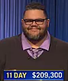 Ryan Long, today's Jeopardy! winner (for the September 5, 2022 game.)