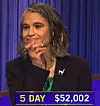 Megan Wachspress, today's Jeopardy! winner (for the June 20, 2022 game.)