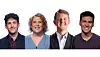 Matt Amodio, Amy Schneider, Ken Jennings, and James Holzhauer.