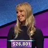 Sarah Frontiera, today's Jeopardy! winner (for the January 27, 2020 game.)