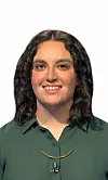 Jenny Dally on Jeopardy!