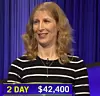 Melissa Klapper, today's Jeopardy! winner (for the March 21, 2023 game.)