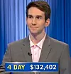 Scott Riccardi, today's Jeopardy! winner (for the July 8, 2025 game.)