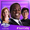 Team Colby in the 2019 Jeopardy! All-Star Games
