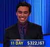 Caleb Groen, today's Jeopardy! winner (for the July 16, 2026 game.)