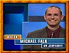 Michael Falk on Jeopardy!