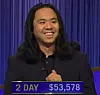 Lloyd Sy, today's Jeopardy! winner (for the January 4, 2022 game.)