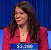Diandra D'Alessio, today's Jeopardy! winner (for the May 26, 2023 game.)