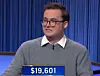 Finn Corrigan, today's Jeopardy! winner (for the March 17, 2022 game.)