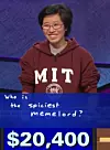 Lilly Chin's Final Jeopardy! response of