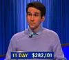 Scott Riccardi, today's Jeopardy! winner (for the July 17, 2025 game.)