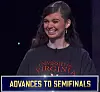 Megan Sullivan, today's Jeopardy! National College Championship winner (for quarterfinal #12 on February 16, 2022).
