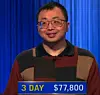 Jamie Ding, today's Jeopardy! winner (for the March 17, 2026 game.)