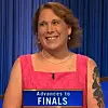 Amy Schneider, today's Jeopardy! winner (for the August 23, 2023 game.)