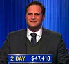 James Hirsh, today's Jeopardy! winner (for the February 25, 2026 game.)