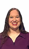 Melissa Woodall on Jeopardy!