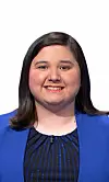 Gillian Cruz on Jeopardy!