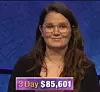 MacKenzie Jones, today's Jeopardy! winner (for the February 19, 2020 game.)