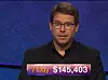 Kyle Jones, today's Jeopardy! winner (for the September 20, 2018 episode.)