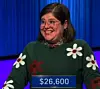 Allegra Kuney, today's Jeopardy! winner (for the November 5, 2025 game.)