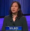 Lisa Sriken, today's Jeopardy! winner (for the March 28, 2023 game.)