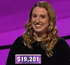 Andrea Dragan, today's Jeopardy! winner (for the March 18, 2020 game.)