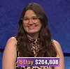 MacKenzie Jones, today's Jeopardy! winner (for the February 26, 2020 game.)