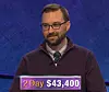 Jesse Laymon, today's Jeopardy! winner (for the May 1, 2020 game.)
