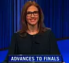 Iris Masucci, today's Jeopardy! winner (for the December 21, 2023 game.)